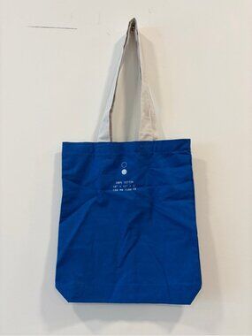 Beyond The Vines XS Shopper Tote Blue Reusable Canvas Tote Bag Singapore